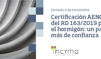 Jornada “Certificación de Hormigón (RD 163/2019)”