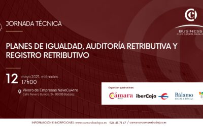 JORNADA: PLANES DE IGUALDAD, AUDITORÍA RETRIBUTIVA Y REGISTRO RETRIBUTIVO