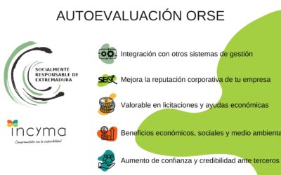 SUBVENCIÓN, EMPRESA SOCIALMENTE RESPONSABLE Y 2 TIPOS DE SERVICIOS EN INCYMA