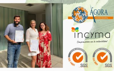 ÁGORA CONSULTING YA CUENTA CON SU CERTIFICADO ISO 9001 E ISO 14001