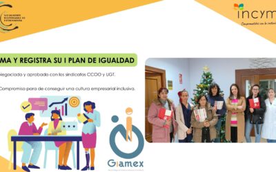 GIAMEX FIRMA SU 1ER PLAN DE IGUALDAD