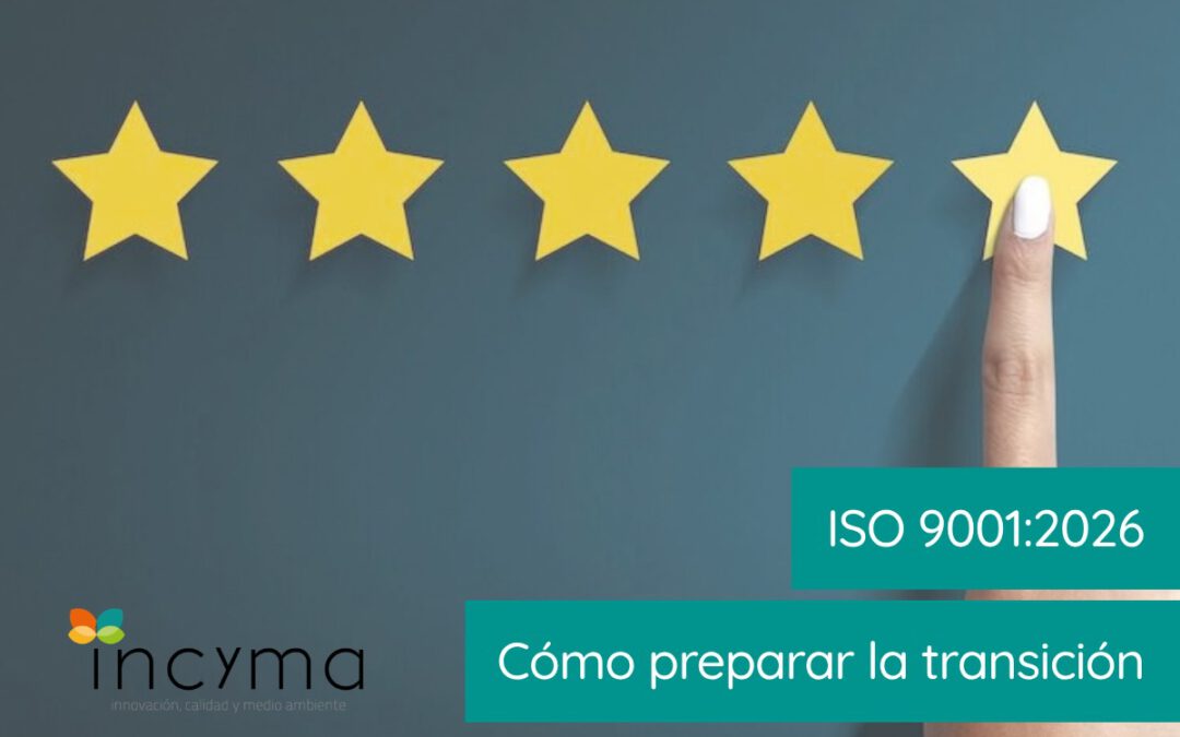 Prepara la actualización ISO 9001:2026 con Incyma.